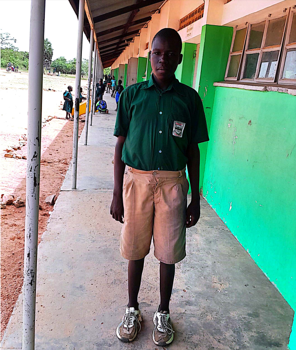 Odongo Noah in Uniform